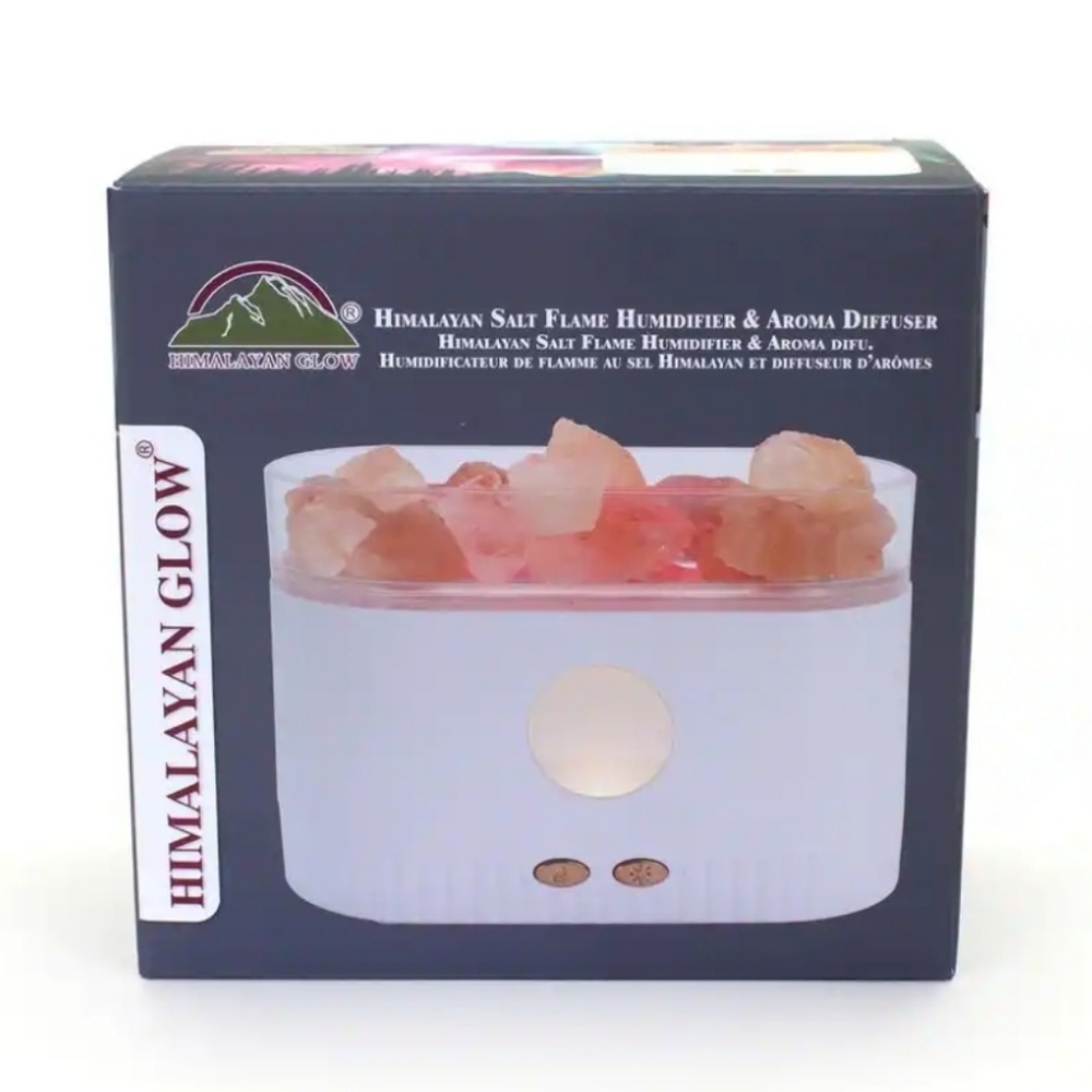 LED Himalayan Salt Lamp Oil Diffuser - Picture 2 of 4